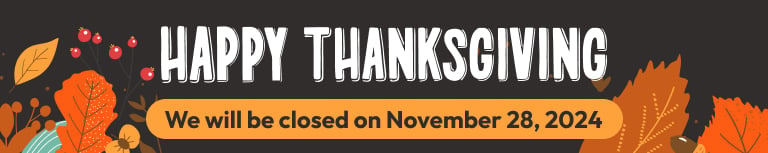  We will be closed on November 28th for Thanksgiving | Honest-1 Auto Care Broadlands